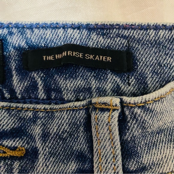 Kendall + Kylie Womens Light Blue Washed The High Rise Skater Jeans Size 9/29 - Picture 6 of 8